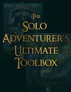The Solo Adventurer's Ultimate Toolbox (pdf only!) [BUNDLE]