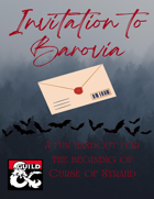 An Invitation to Barovia