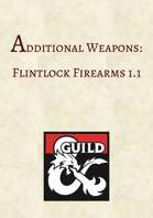 Additional Weapons: Flintlock Firearms 1.1