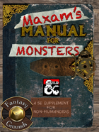 Maxam's Manual for Monsters (Fantasy Grounds)