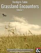 Grassland Encounters Volume 1 - Verdigris Table