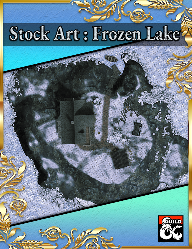 Stock Art: Frozen Lakes Cover