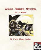 Animalist (Wizard) Archetype