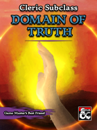 Domain of Truth (Cleric Subclass)