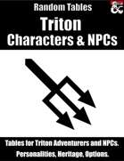 Triton Characters and NPCs - Random Tables