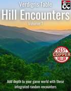 Hill Encounters Volume 1 - Verdigris Table