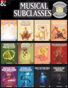 Musical Subclasses (Fantasy Grounds)