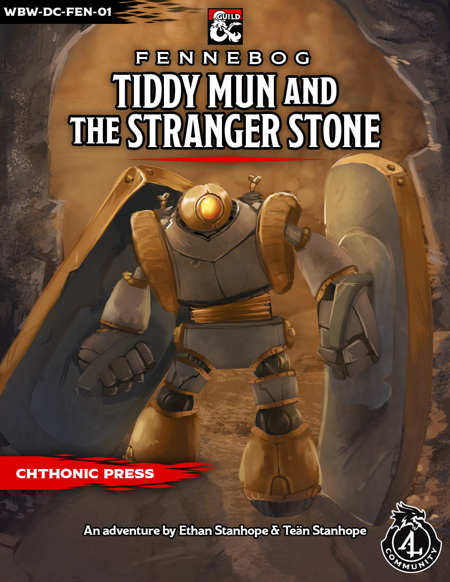 Cover of WBW-DC-FEN-01 Tiddy Mun and the Stranger Stone