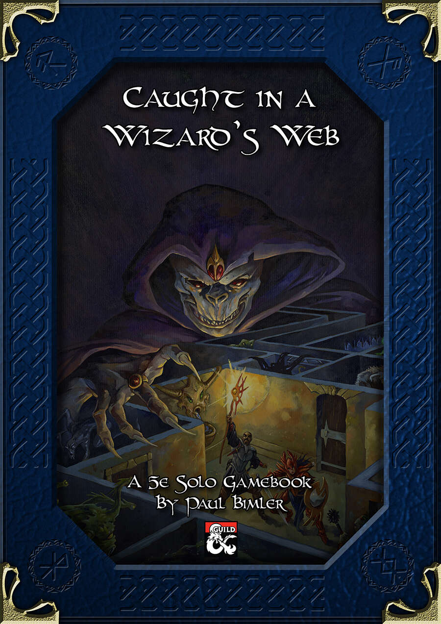 D&D Solo Adventure: Caught In A Wizard's Web