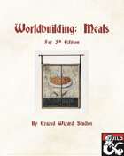 Worldbuilding: Meals