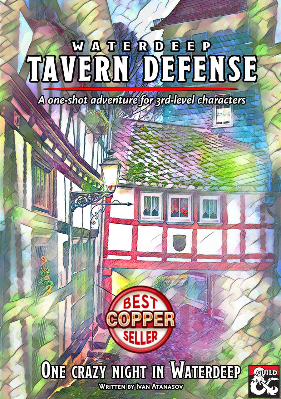 Waterdeep: Tavern Defense - Dungeon Masters Guild | DriveThruRPG