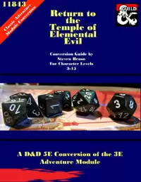 Return to the Temple of Elemental Evil (0 7869 1843 8)   le GROG