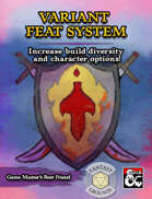 Variant Feat System (Fantasy Grounds)