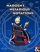 Nadoen's Nefarious Notations - A Compendium of Spells for 5th Edition Dungeons & Dragons