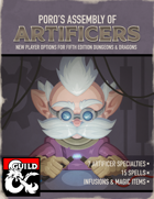 Poro's Assembly of Artificers