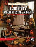 Elminster's Excellent Establishments — 20 shops & shopkeepers