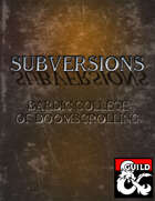 Subversions: College of Doomscrolling