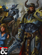 Pregenerated Character: Aden, Forged from Divinity