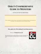 Osha's Comprehensive Guide to Monsters