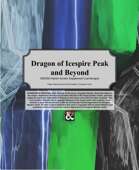 (Landscape) DM/GM Screen Supplement Dragon of Icespire Peak and Beyond