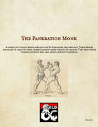 The Pankration Monk