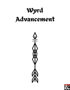 Wyrd Advancement - values-based xp system