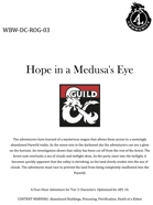 WBW-DC-ROG-03 Hope In A Medusa’s Eye