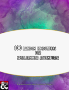 100 Random Encounters for Spelljammer Adventures