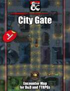 City Gate - 3 big 40x80 maps - jpg & Fantasy Grounds .mod
