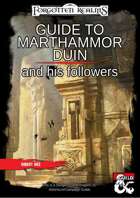 Guide to Marthammor Duin