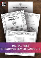Strixhaven Player Handouts - Digital Print Files