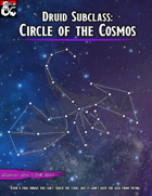 Druid Subclass: Circle of the Cosmos
