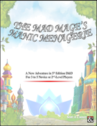 The Mad Mage's Manic Menagerie - a 5th Edition Adventure