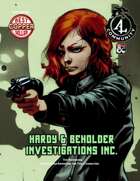 Hardy and Beholder Investigations: The Reckoning (PRESALE, 10/14 RELEASE)