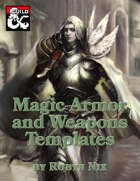 Magic Armor and Weapons Templates