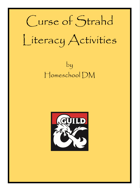 Homeschool DM Curse of Strahd Literacy Activities