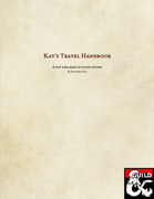 Kay's Travel Handbook: A pintsized book of player options