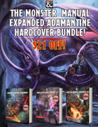 Monster Manual Expanded Adamantine Bundle (PDFs) [BUNDLE]