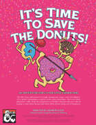 It's Time To Save The Donuts!