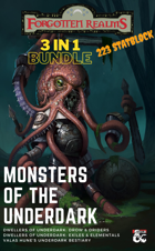 Monsters of the Underdark [BUNDLE]