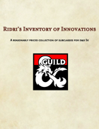 Ridri's Inventory of Innovations