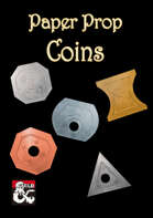 Paper Prop Coins 5e