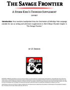 The Savage Frontier: A Storm King's Thunder Supplement [BUNDLE]