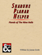 Sharúne Planar Helper: Fiends of the Nine Hells