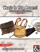 What's in Your Pockets?