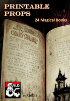 Printable Props - 24 Magical Books