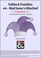 Fables & Families: #4 – Mad Jester’s Mischief