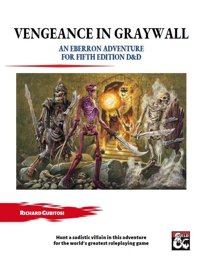 Vengeance in Graywall Dungeon Masters Guild DriveThruRPG