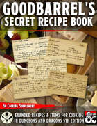Goodbarrel's Secret Recipe Book