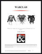 Warclad: Martial Class Utilizing Powered Armor